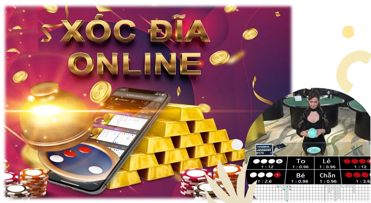 Chơi xóc đĩa nhận tiền thưởng